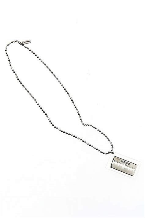 marc jacobs razor necklace.